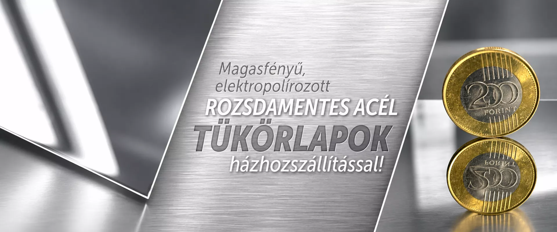 Vandálbiztos tükrök, magasfényű rozsdamentes acél tükör lapok
