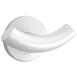 DELABIE kétágú akasztó, kerek, r.m. acél, fehér