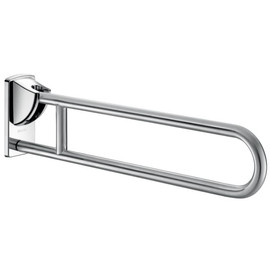 DELABIE felhajtható kapaszkodó, r.m. acél, UltraSatin selyem, lecsapódásmentes, 850mm