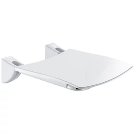 DELABIE Comfort ülőfelületű felhajtható zuhanyülőke, 420x506mm, UltraPolish fényes r.m. acél vázon