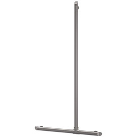 DELABIE Be-Line exkluzív T-alakú zuhanykapaszkodó állítható függőleges szárral, antracit, 500x1130mm