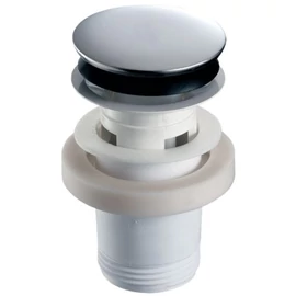 DELABIE ON/OFF nyomógombos leeresztő szelep mosdóhoz, 1 1/4" lefolyóhoz