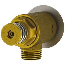 DELABIE TEMPOSTOP r.m. kézmosó köpenye mögötti térdkapcsoló kevert vízre, alsó kifolyás, nyomógomb fej nélkül