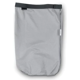 Brabantia Laundry Bin Bag tépőzáras szennyesgyűjtő csere zsák, henger formájú 35L kapacitású Laundry Bin szennyestartókhoz, mosógépben mosható, szürke - 102325