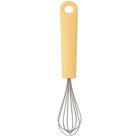 Brabantia Tasty+ Bake & Mix kis méretű habverő, akasztóval, r.m. acél fej, műanyag nyél, vaníliasárga - 120602