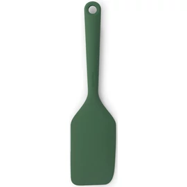 Brabantia Tasty+ Bake & Mix sütőspatula, kaparóval, szögletes élű, akasztóval, hőálló, műanyag, platinazöld - 121883