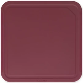 Brabantia Tasty+ Slice & Dice közepes méretű vágódeszka, műanyag, padlizsánpiros, 250x250mm - 123122
