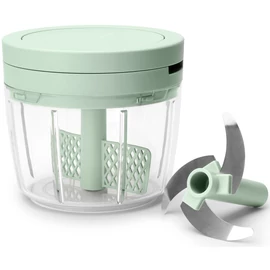 Brabantia Tasty+ Prepping zöldség, gyümölcs kézi aprítógép, multifunkciós - aprítófejjel és habverőfejjel, jáde zöld - 145445