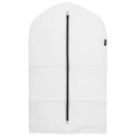 Brabantia Protective Clothes Cover közepes méretű ruhavédő huzat, 2db-os szett, M méret - 595x990mm, áttetsző / szürke - 148927