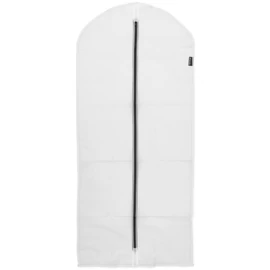 Brabantia Protective Clothes Cover nagy méretű ruhavédő huzat, 2db-os szett, L méret - 595x1355mm, áttetsző / szürke - 148941