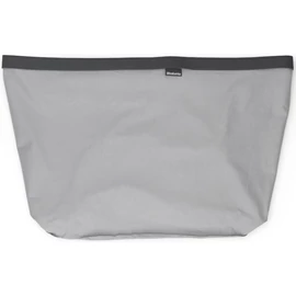 Brabantia Bo Laundry Bin Bag tépőzáras szennyesgyűjtő csere zsák, Bo formájú 60L kapacitású Bo Laundry Bin szennyestartókhoz, mosógépben mosható, szürke - 200700