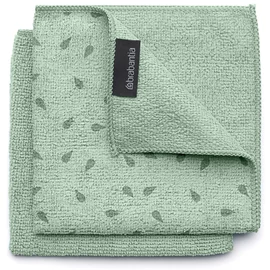 Brabantia SinkSide Microfibre Dish Cloths mikroszálas tisztítókendő, 2 db-os szett, jáde zöld, 300x300 mm - 216282