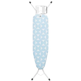 Brabantia Steam Iron Rest vasalódeszka 1100x300mm - A méret, kinyitható vasalótámasz, D=22mm fehér váz, friss fuvallat huzat - 218729