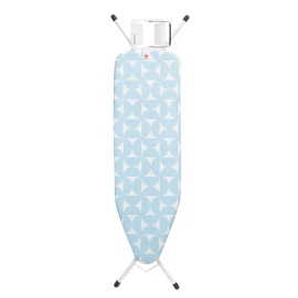 Brabantia Steam Iron Rest vasalódeszka 1240x380mm - B méret, kinyitható vasalótámasz, D=22mm fehér váz, friss fuvallat huzat - 218767