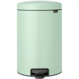 Brabantia NewIcon pedálos hulladékgyűjtő szagmentesen záródó Soft-Close fedél, műanyag tartály, 20L - Y méret, acél, jáde zöld - 233920