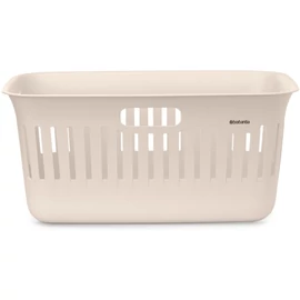 Brabantia Collect-It Laundry Basket szennyeskosár, 40L, 3db odalsó fogantyúval, szellőző nyílásokkal, újrahasznosított műanyag, világos bézs - 244483