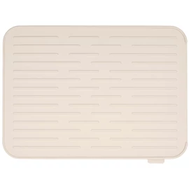 Brabantia SinkSide Silicone Dish Drying Mat edényszárító, csepegtető szőnyeg, csúszásmentes, bordázott felület, 325x438mm, szilikon, világos bézs - 252044