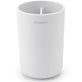 Brabantia ReNew fogkefetartó, elválasztó betéttel, csepptálcával, csúszásmentes talppal, H=110mm, műanyag, fehér - 280306