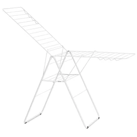 Brabantia HangOn Drying Rack ruhaszárító állvány, 25m szárítási hossz, 8db ruhaakasztó kampó, 12kg teherbírás, összecsukható, acél, fehér - 403446