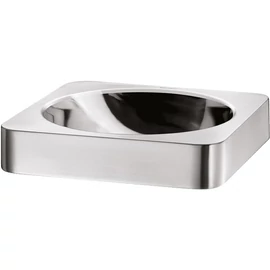 DELABIE QUADRA mosdópultba félig süllyesztett r.m. acél kézmosókagyló, dual finish, 380x380mm