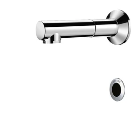 DELABIE TEMPOMATIC fali infracsap kevert vízre bemosakodókhoz 1-28mm panelokra BIOCLIP kifolyóval, 138mm, hálózati