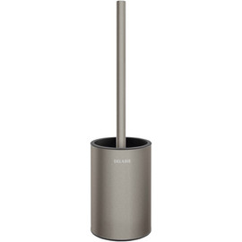 DELABIE Be-Line fali WC-kefe alacsony házzal, biztonsági rögzítéssel, 1mm AISI304 r.m. acél, antracit