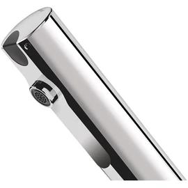 DELABIE TEMPOMATIC 4 álló automata csaptelep lézeres szenzorral, kevert vízre, vandálbiztos, hálózati