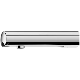 DELABIE TEMPOMATIC 4 fali infracsap falon belüli konzolos kevert víz csatlakozással, r.m. acél test, 190mm kifolyási benyúlás, elemes