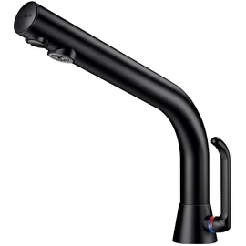 DELABIE BINOPTIC MIX álló infracsap H-M vízre hosszú karral, H=170mm, fekete, elemes