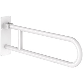 DELABIE Basic felhajtható kapaszkodó, r.m. acél, fehér, 760mm