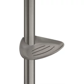 DELABIE csúsztatható szappantartó D=35mm Be-Line zuhanykapaszkodóra, lekerekített, metalizált antracit