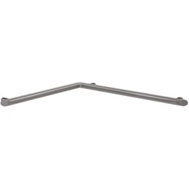 DELABIE Be-Line exkluzív vízszintes sarokkapaszkodó, D=35mm alumínium, antracit, 695x695mm