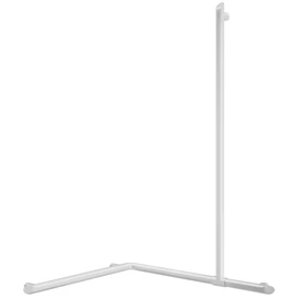 DELABIE Be-Line exkluzív sarokkapaszkodó zuhanyzóba felszálló ággal, fehér, 695x695x1130mm