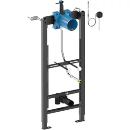 DELABIE TEMPOFIX 3 piszoár szerelőkeret vízzáró BOX-szal és transzformátorral TEMPOMATIC 4 automata piszoár öblítőszelephez,  1/2