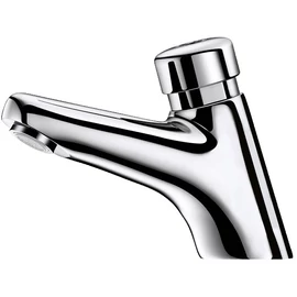 DELABIE TEMPOSTOP 2 álló időzített nyomógombos csaptelep kevert vízre, műanyag rögzítéssel