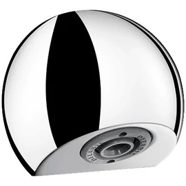 DELABIE ROUND vandálbiztos fix zuhanyfej vízkőtaszító zuhanykifolyó betéttel falon belüli csövezéshez, 6l/p