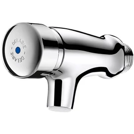 DELABIE TEMPOSTOP AB vandálbiztos fali csaptelep blokkolásgátlós időzített nyomógombbal kevert vízre 50mm