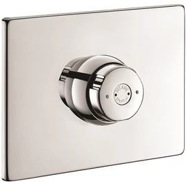 DELABIE TEMPOSTOP beépített időzített zuhanycsaptelep előlap, DEL749BOX szerelődobozhoz, kevert vízre, 12L/p, kit 2/2