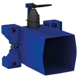 DELABIE TEMPOFLUX 3 beépített, vízzáró BOX öblítőtartály nélküli, nyomógombos WC öblítőszelephez, 10-120mm fal, min. 93mm süllyesztés, kit 1/2