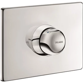 DELABIE TEMPOMIX beépített időzített zuhanycsaptelep előlap fejbenkeverős nyomógombbal, DEL790BOX szerelődobozhoz, H-M vízre, 12L/p, kit 2/2