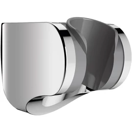 DELABIE fali zuhanyrózsa tartó dönthető betéttel, H=55mm, műanyag, krómozott fényes