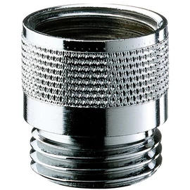 DELABIE átfolyásszabályozó szelep 5 L/perc víztakarékos zuhany rendszerekhez, M1/2"-F1/2", H=24mm, krómozott sárgaréz
