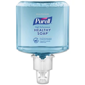 PURELL ES4 HEALTHY SOAP selymes, illatmentes habszappan patron, extra tisztítóhatás, ES4 PURELL Soap manuális rendszer, 1200ml