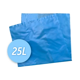 Professzionális szemeteszsák, 25 liter, 100% új alapanyagból, GCP10 fali hulladékgyűjtőkhöz, 100 db