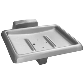 Szappantartó, r.m. acél, selyem, INOX, Silk Touch ujjlenyomatmentes felülettel