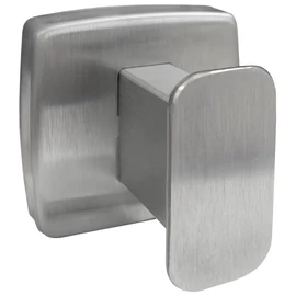 Egyágú akasztó, fogas, AISI304-es rozsdamentes acél, szálcsiszolt selyem, INOX