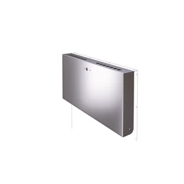 Hamutartó a SKYLINE hulladékgyűjtők oldalára, csikkgyűjtő, hamuzó kapacitás 4,8L, 1,5mm r.m. acél