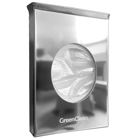 Fali intim hulladékgyűjtő tasak adagoló, 25db-os csomaghoz, r.m. acél, fényes