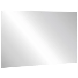 Vandálbiztos, rozsdamentes acél tükörlap, 600x800mm, furatolt