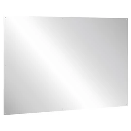 Vandálbiztos, rozsdamentes acél tükörlap, 800x1000mm, furatolt